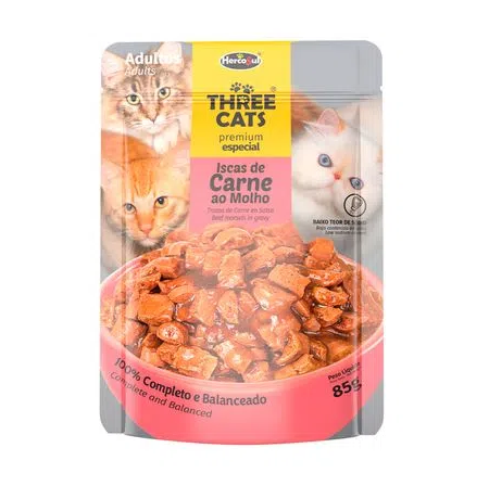 Sache ThreeCats Original Carne 85g