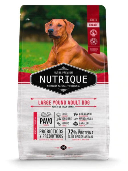 Nutrique joven adulto raza grande 15kg