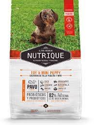 Nutrique dog cachorro Toy y mini 1kg