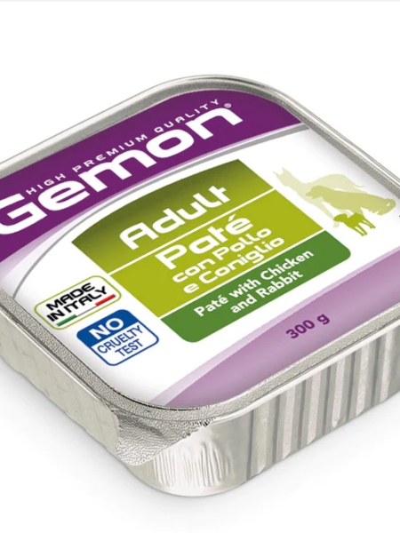 Paté Gemon de pollo perro adulto 300g