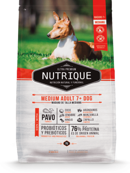 Nutrique dog senior raza mediana 3kg