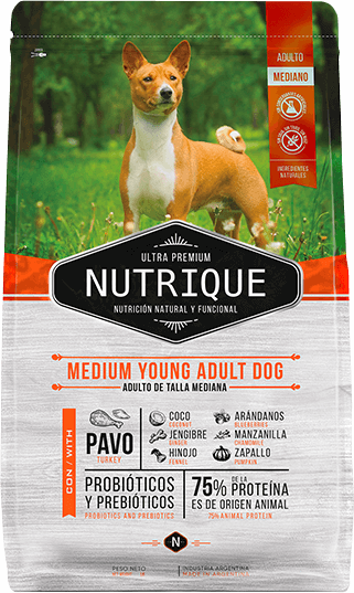 Nutrique dog adulto raza mediana 3kg