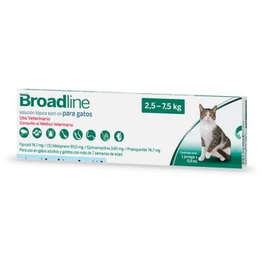 Broadline gatos 2,5 a 7,5kg