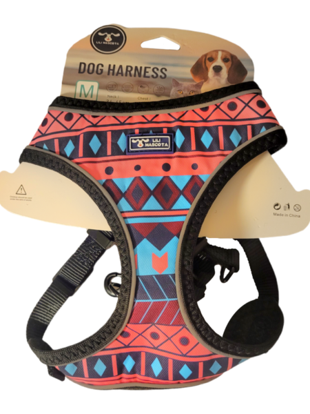 Arnés con correa lili XS diseño geometrico