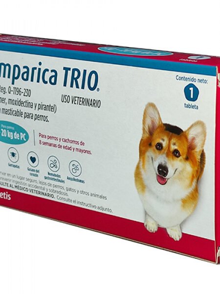 Siparica Trio 10 a 20kg 1 comp