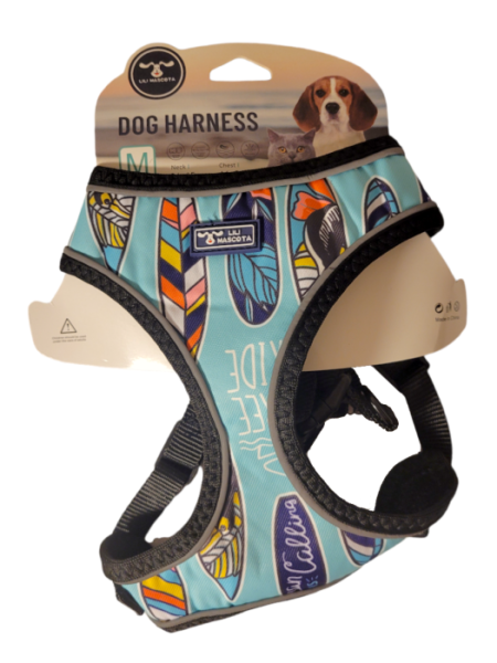 Arnés con correa lili L diseño surf