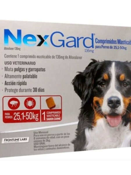 Nexgard 25,1 a 50kg