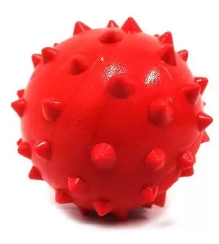 Pelota maciza con pinchos y aroma