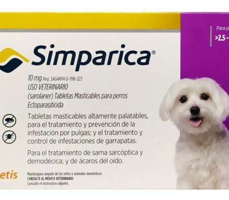 Simparica 2,5 a 5kg 1 comp