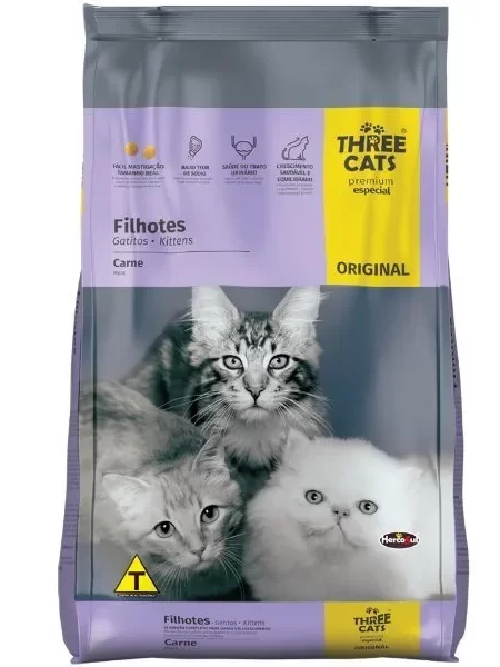 Threecat Original Gatitos 1kg