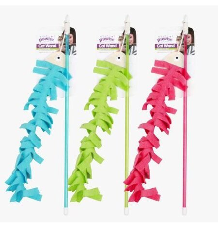 Varita con pez de tela